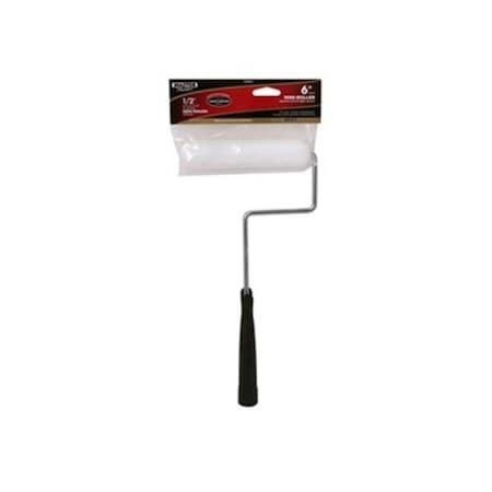 Dendesigns 6.5 x 0.5 in. Woven Mini Paint Roller Cover Plus Frame DE3851949